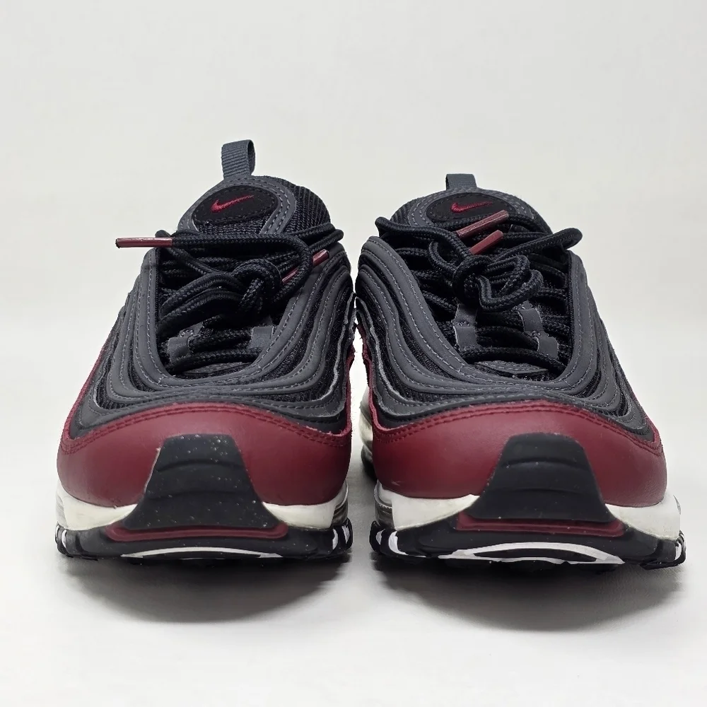 Nike Air Max 97 Team Red Antracite Black Shoes 921522-600 Size 4Y/Women's 5.5